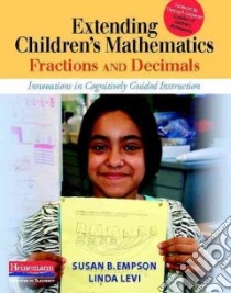 Extending Children's Mathematics libro in lingua di Empson Susan B., Levi Linda, Carpenter Thomas P. (FRW)