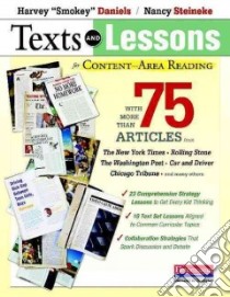 Texts and Lessons for Content-area Reading libro in lingua di Daniels Harvey, Steineke Nancy