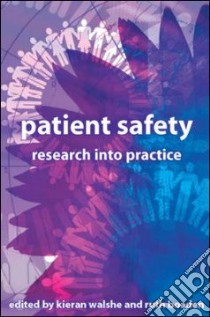 Patient Safety libro in lingua di Kieran Walshe