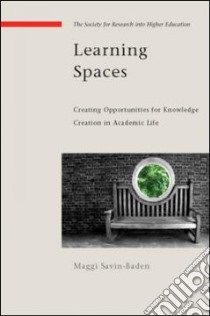 Learning Spaces libro in lingua di Savin-badin Maggi