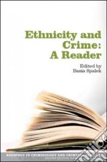 Ethnicity and Crime libro in lingua di Basia Spalek