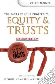 Equity and Trusts libro in lingua di Chris Turner