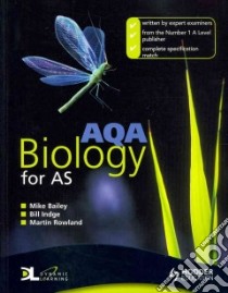 AQA Biology for AS libro in lingua di Bill  Indge