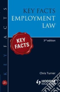 Employment Law libro in lingua di Chris Turner