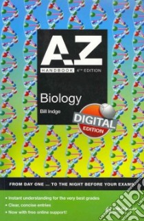 A-Z Biology Handbook libro in lingua di Indge Bill