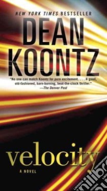 Velocity libro in lingua di Koontz Dean R.
