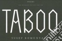 Taboo libro in lingua di Komunyakaa Yusef