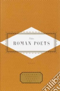 The Roman Poets libro in lingua di Washington Peter (EDT)