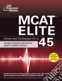 MCAT Elite libro in lingua di Princeton Review (COR)