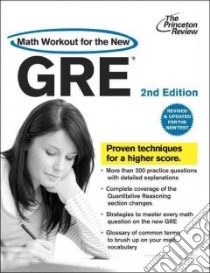 Math Workout for the New GRE libro in lingua di Princeton Review (COR), French Doug