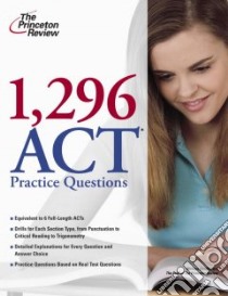 1,296 ACT Practice Questions 2009 libro in lingua di Princeton Review (COR)