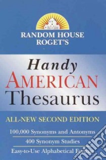 Random House Roget's Handy American Thesaurus libro in lingua di Not Available (NA)