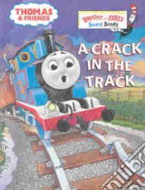 A Crack in the Track libro in lingua di Awdry W., Stubbs Tommy (ILT)