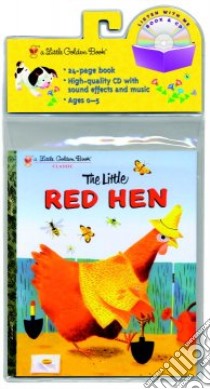 The Little Red Hen libro in lingua di Golden Books Publishing Company, Miller J. P. (ILT)
