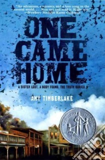 One Came Home libro in lingua di Timberlake Amy