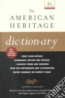 The American Heritage Dictionary libro in lingua di Not Available (NA)
