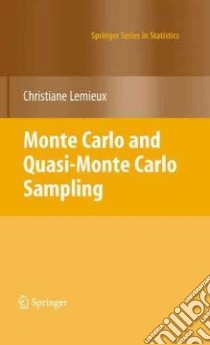 Monte Carlo and Quasi-Monte Carlo Sampling libro in lingua di Lemieux Christiane