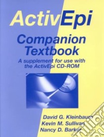Activepi Companion Textbook libro in lingua di Kleinbaum David G., Sullivan Kevin, Barker Nancy D.