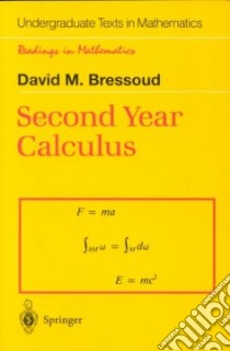 Second Year Calculus libro in lingua di David M. Bressoud