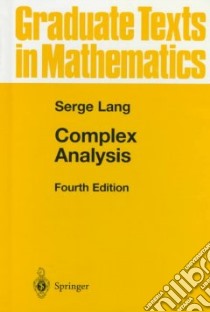 Complex Analysis libro in lingua