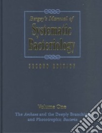 Bergey's Manual of Systematic Bacteriology libro in lingua di Boone David R. (EDT), Garrity George (EDT), Castenholz Richard W. (EDT)