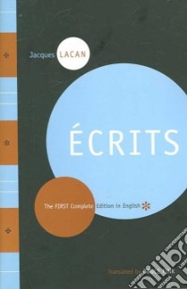 Ecrits libro in lingua di Lacan Jacques, Fink Bruce (TRN), Fink Heloise (COL), Grigg Russell (COL)