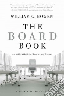 The Board Book libro in lingua di Bowen William G.