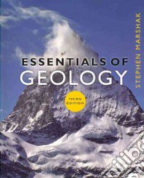 Essentials of Geology libro in lingua di Marshak Stephen