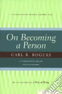 On Becoming a Person libro in lingua di Rogers Carl R.