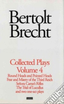 Brecht Collected Plays libro in lingua di Brecht Bertolt, Kuhn Tom (TRN), Willett John (TRN), Sauerlander Wolfgang (TRN), Kastner Rose (TRN)