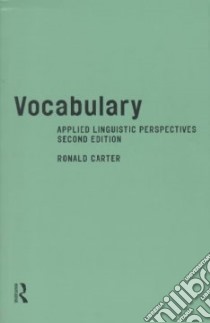 Vocabulary libro in lingua di Ronald Carter
