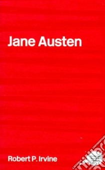 Jane Austen libro in lingua di Irvine Robert P.