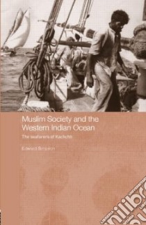 Muslim Society and the Wester Indian Ocean libro in lingua di Simpson Edward