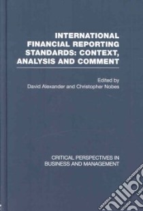International Financial Reporting Standards libro in lingua di Alexander David