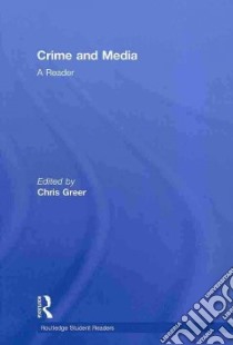 Crime and Media libro in lingua di Greer Chris (EDT)