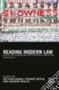 Reading Modern Law libro in lingua di Buchanan Ruth (EDT), Motha Stewart (EDT), Pahuja Sundhya (EDT)