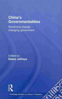 China's Governmentalities libro in lingua di Jeffreys Elaine (EDT)