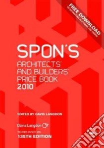 Spon's Architects' and Builders' Price Book libro in lingua di Davis Langdon