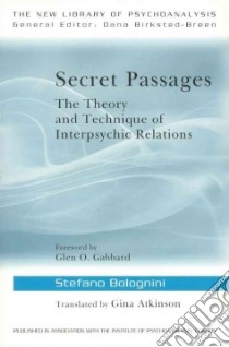 Secret Passages libro in lingua di Boringhieri Bollati, Atkinson Gina (TRN), Gabbard Glen O. (FRW)