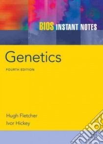 Genetics libro in lingua di Fletcher Hugh, Hickey Ivor