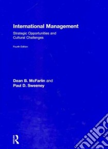 International Management libro in lingua di McFarlin Dean B., Sweeney Paul D.