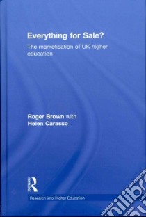 Everything for Sale? libro in lingua di Brown Roger, Carasso Helen