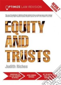 Optimize Equity and Trusts libro in lingua di Riches Judith