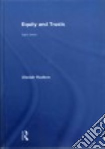 Equity and Trusts libro in lingua di Hudson Alastair Ph.D.
