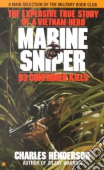 Marine Sniper libro in lingua di Henderson Charles