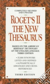 Roget's II libro in lingua di Not Available (NA)