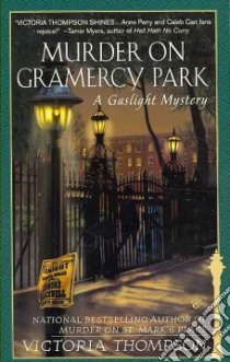 Murder on Gramercy Park libro in lingua di Thompson Victoria