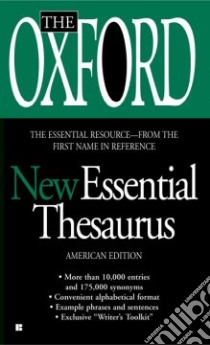 The Oxford New Essential Thesaurus libro in lingua di Oxford University Press (COR)