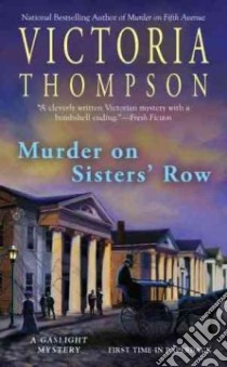 Murder on Sisters' Row libro in lingua di Thompson Victoria