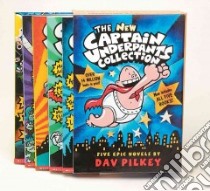 The New Captain Underpants Collection libro in lingua di Pilkey Dav